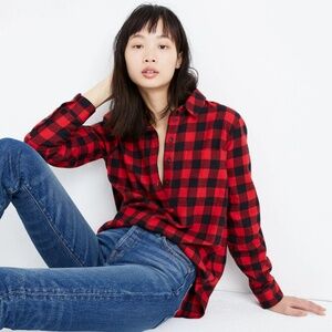 Flannel Popover shirt